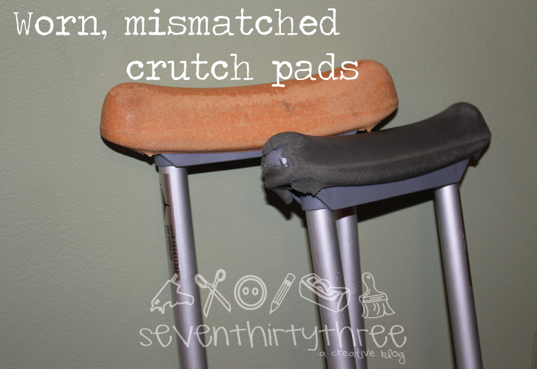 DIY Crutch Pad Covers Spruce Up Your Support Inspiration Made Simple