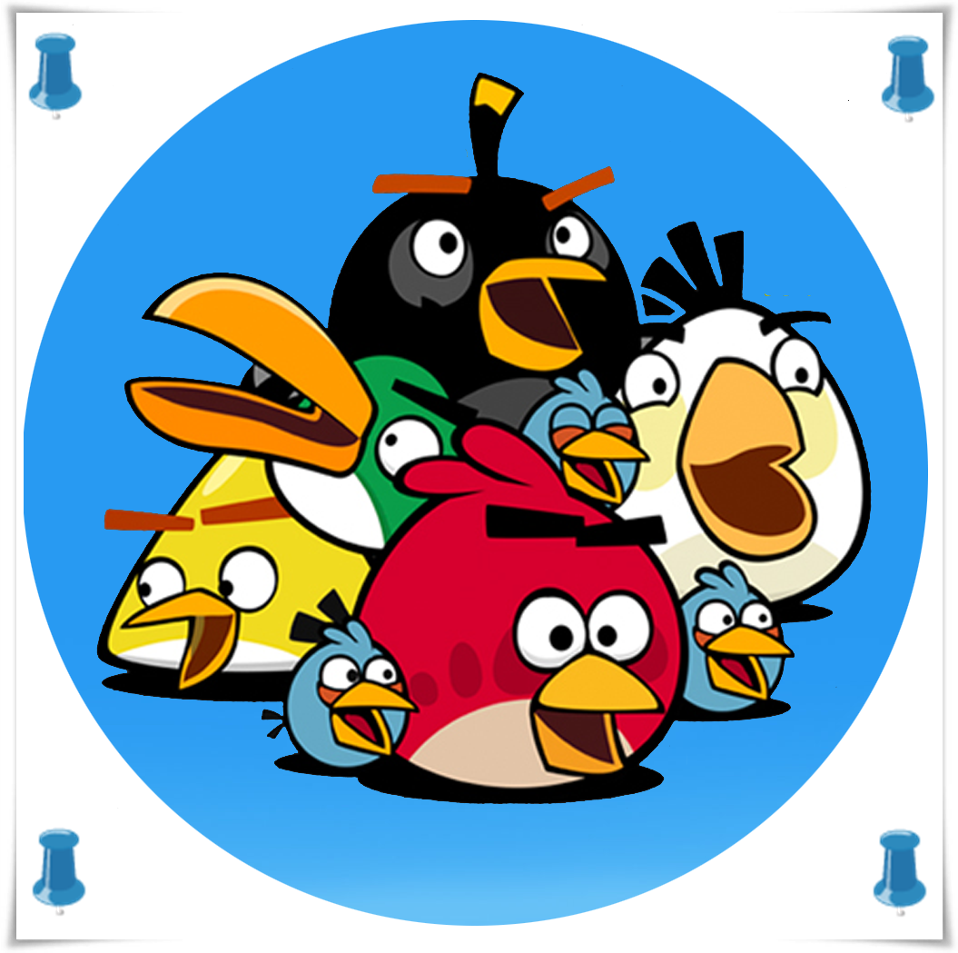 Gambar Mewarnai Gambar Angry Birds Memilih Alat Transportasi