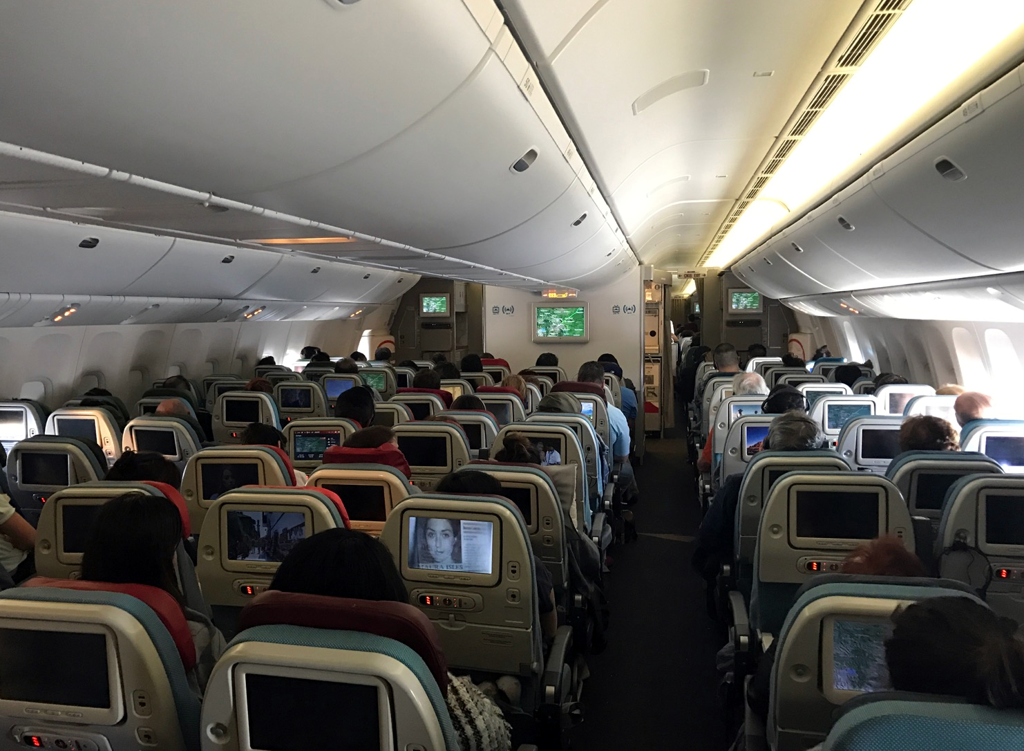Turkish Airlines Boeing Er Economy Class Seating Layout