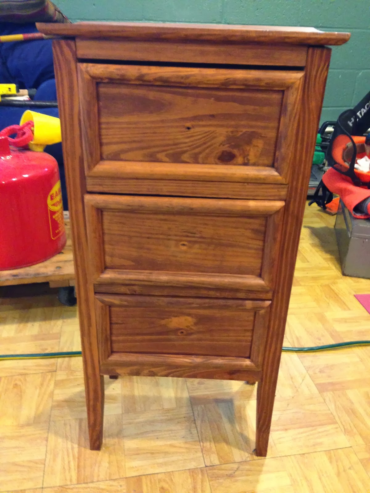 Shimmering Image DIY project Refinishing a Bedside Table