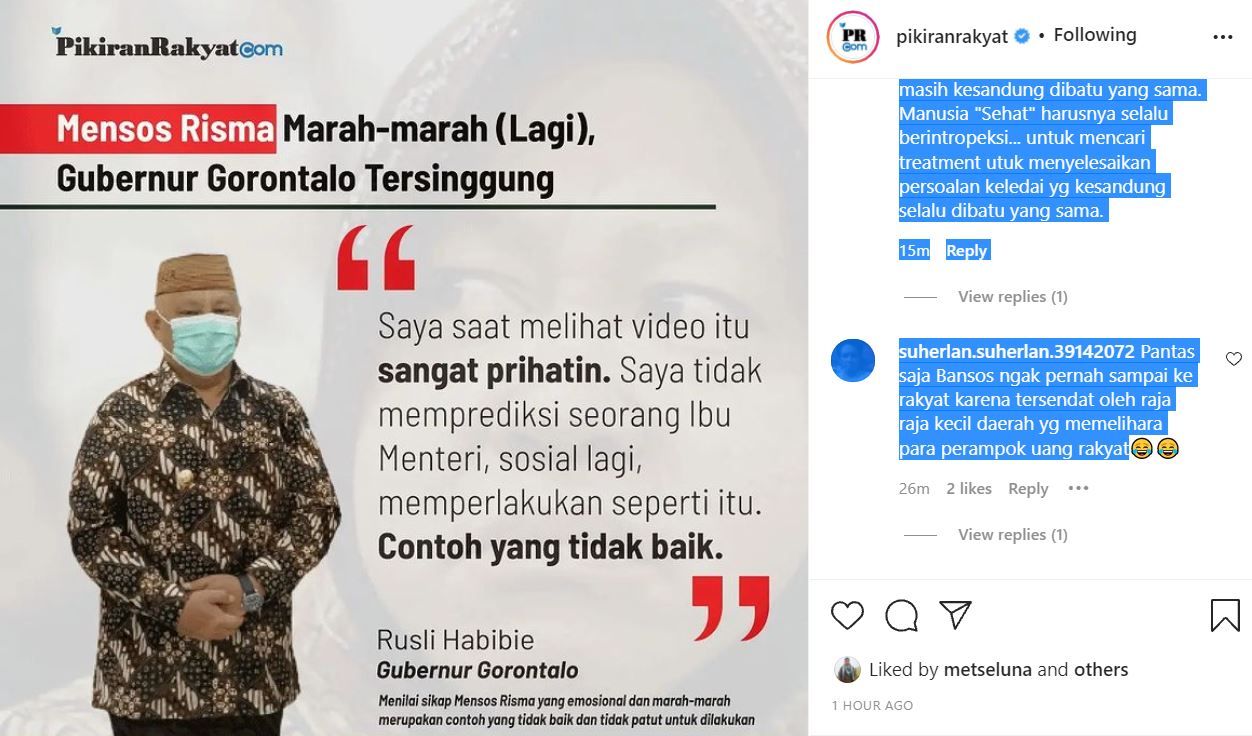 Kerap Ngamuk ke Anak Buah, Risma Ditantang Marahi & Bentak Pejabat Korup Sekelas Juliari dkk