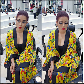 Sultry Actress, Adunni Ade Flaunts V-Shape As She Sizzles In Adunni Jumpsuit