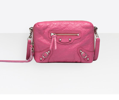 Túi xách Balenciaga Women"s 488795D940n5619 Pink Leather Shoulder Bag 1211a