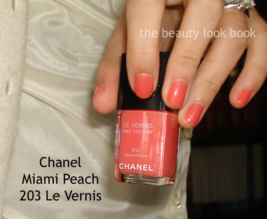 Chanel Misia Rouge Coco Shine & Miami Peach Le Vernis (Neimans