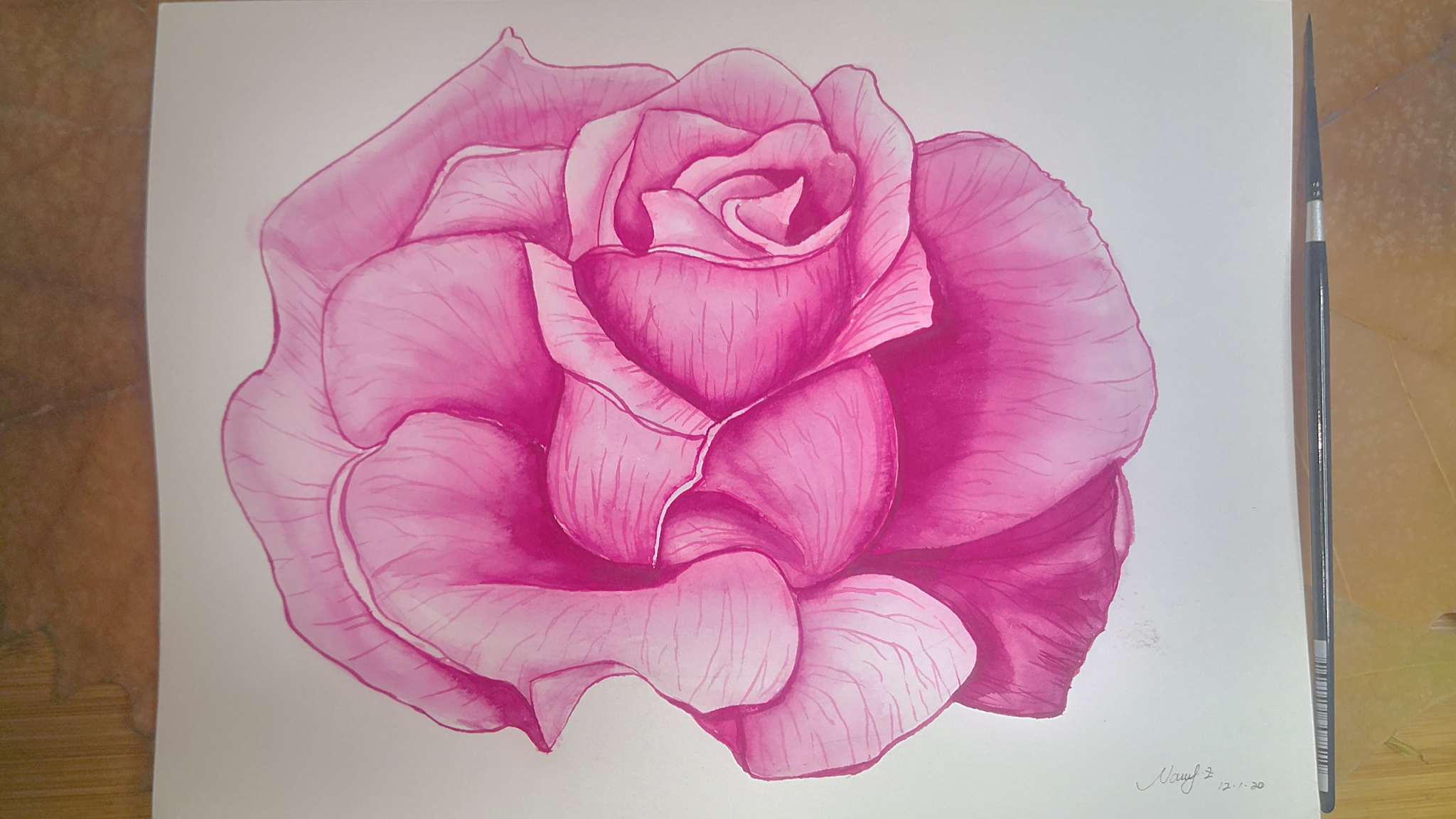 Watercolor peony, How to draw a peony flower step by step tutorial, come to see my web online class