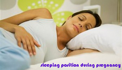 The most comfortable sleeping position during pregnancy