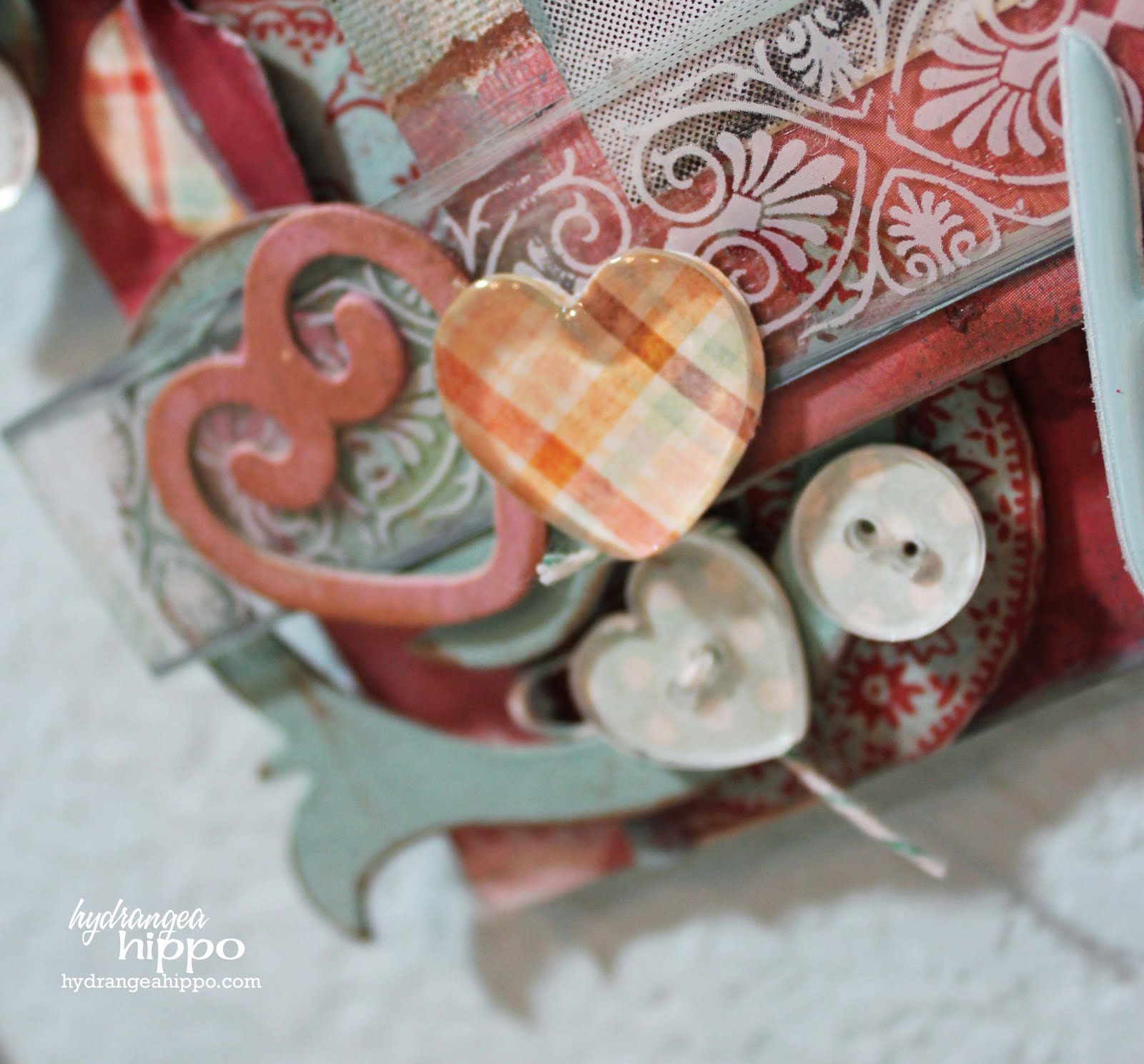 Epiphany Crafts Self-Adhesive Heart Buttons