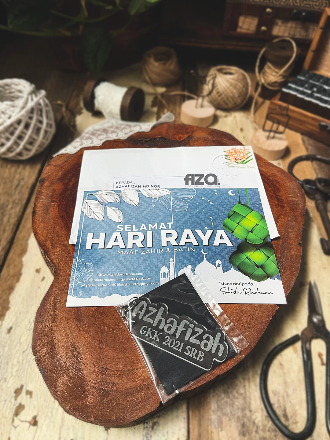 Design Kad Hari Raya Shida Radzuan 2021