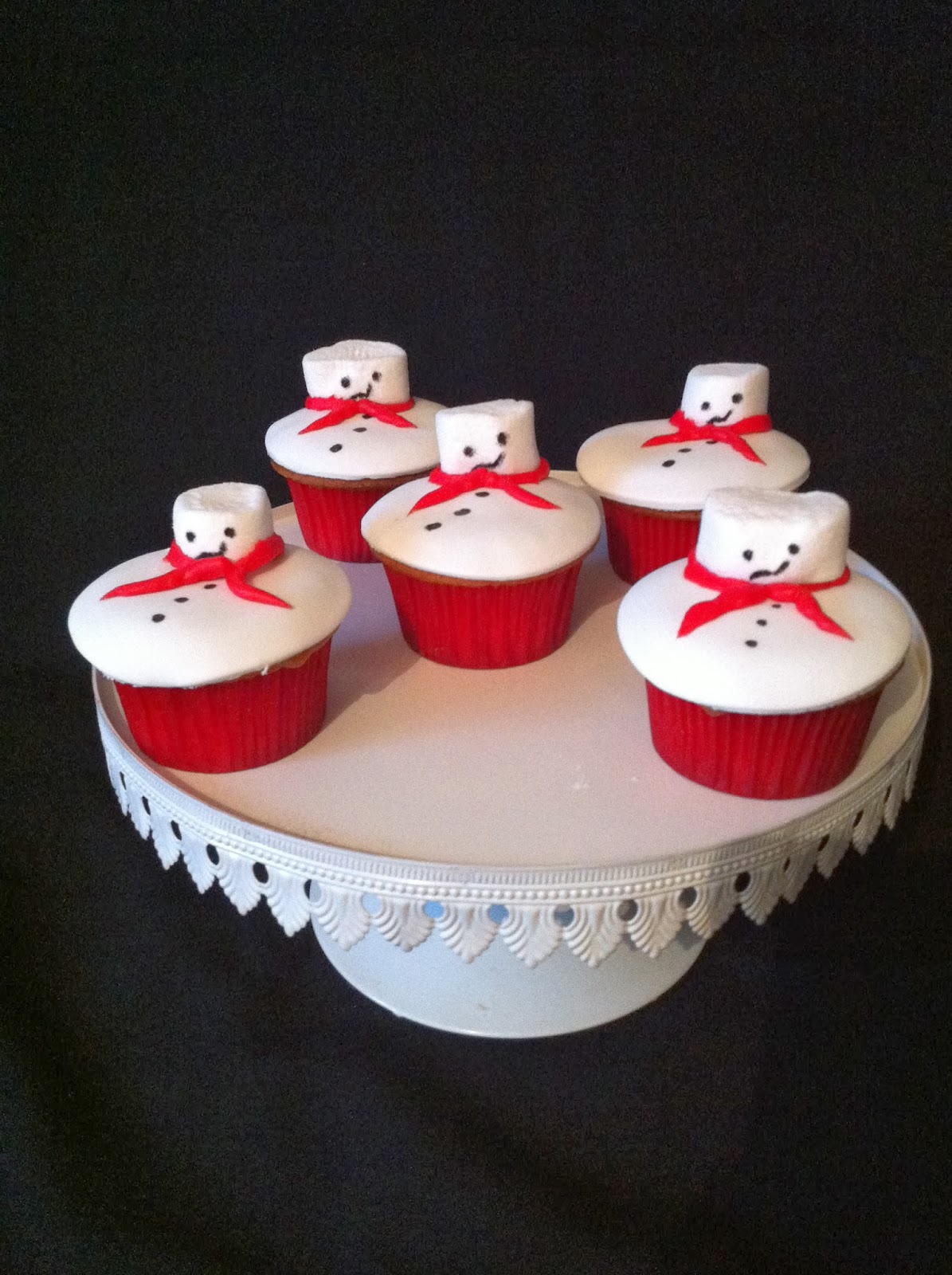 Les lubies de la marmotte: Cupcakes de Noel