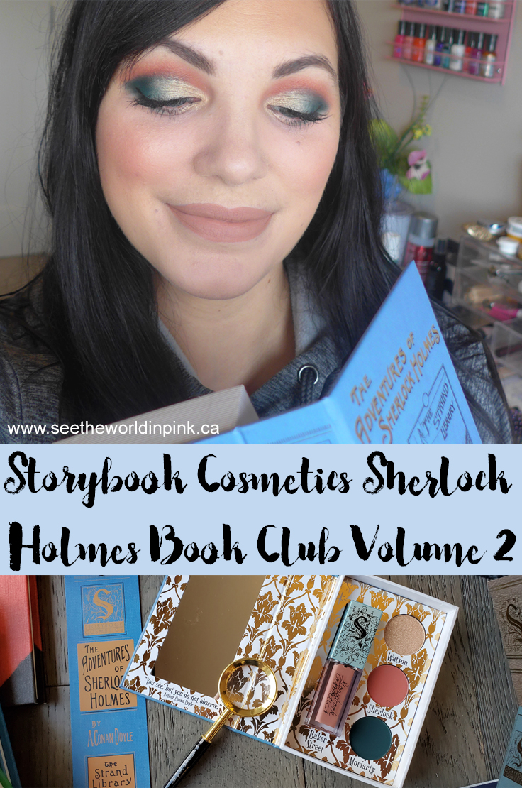 Storybook Cosmetics Book Club Subscription Box - October 2019 Volume 2 Sherlock Holmes  
