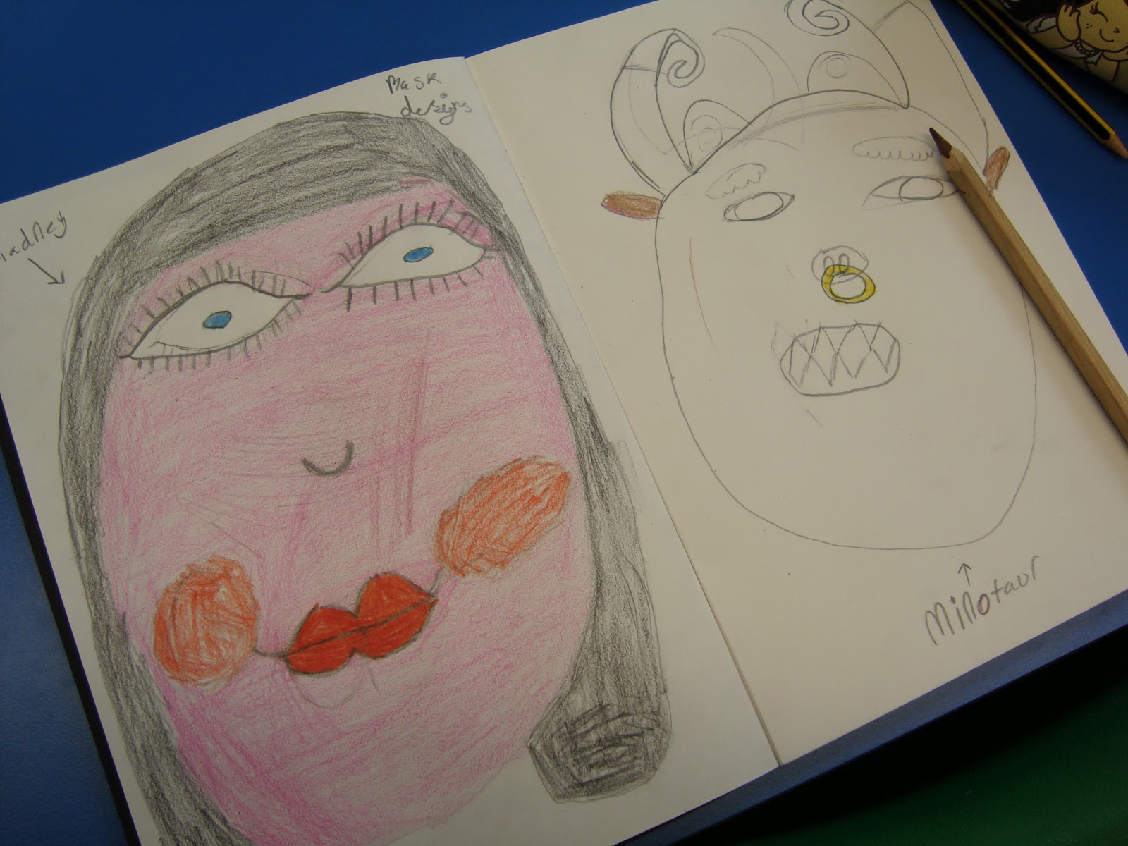 Scribblz n' Doodlz: mask designs