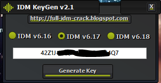 idm 6.17 keygen free download