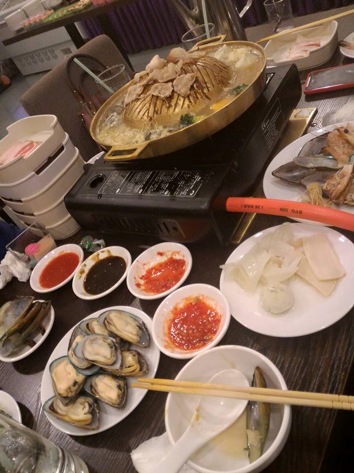 Large Oysters BBQ found at Golden Mookata Marina Miri - Miri Food Sharing