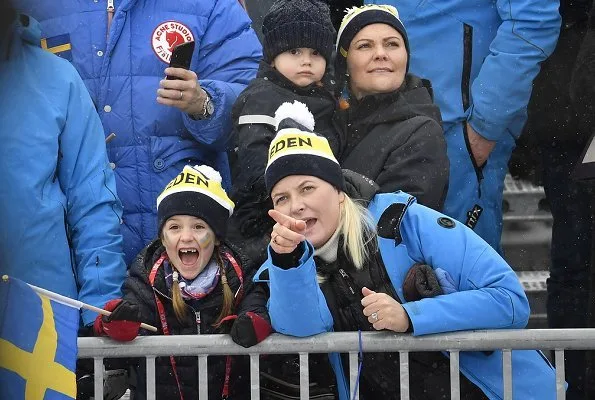 Crown Princess Victoria, Prince Daniel, Princess Estelle and Prince Oscar, Crown Prince Haakon and Crown Princess Mette-Marit