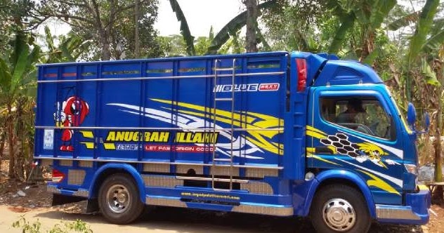 30 Bak Truk Warna Ungu Paling Keren