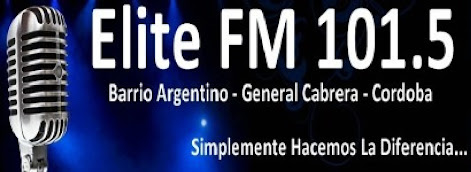 LRT 809 Elite FM 101.5 Mhz - General Cabrera - Córdoba