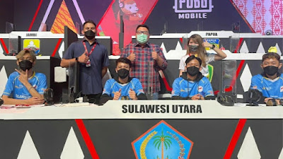 Tim PUBG Raih Perunggu, Rio: Hadiah Terindah bagi Warga dan Penggiat eSports Sulut