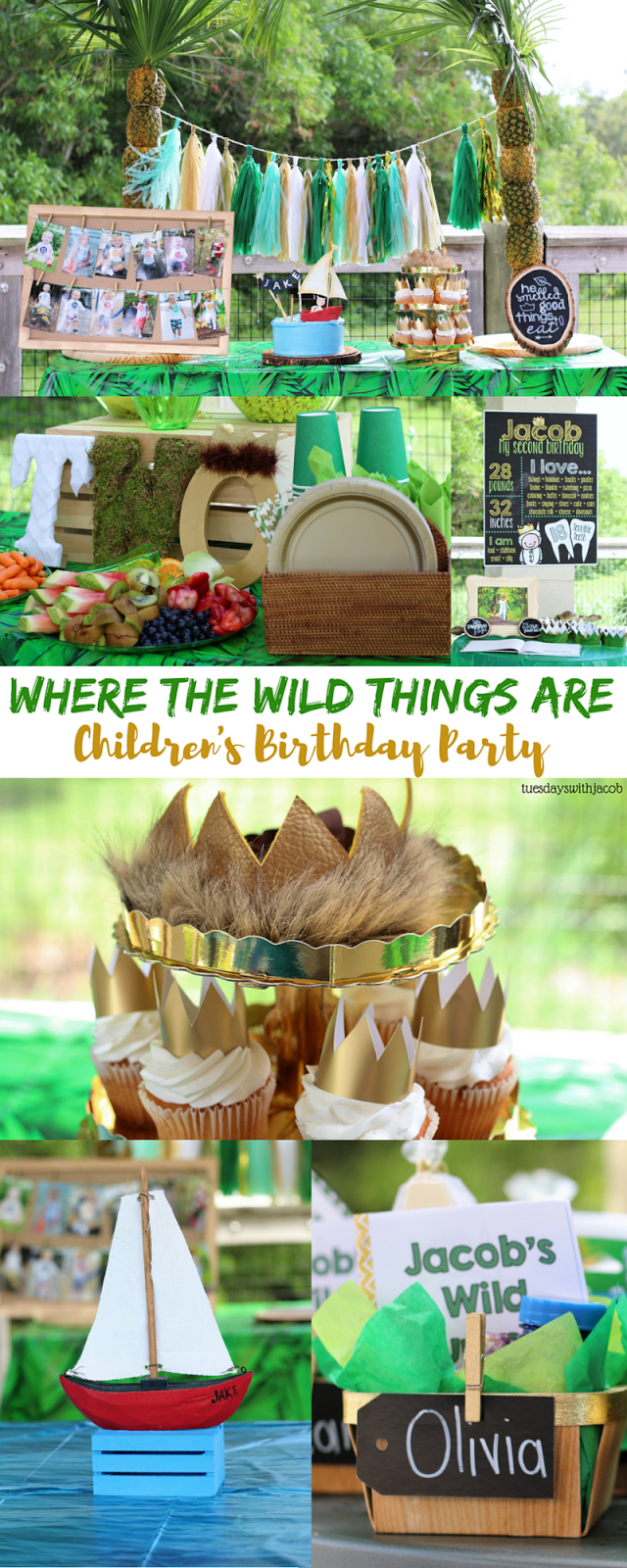 Jacob Is Two Wild Where The Wild Things Are Birthday Party