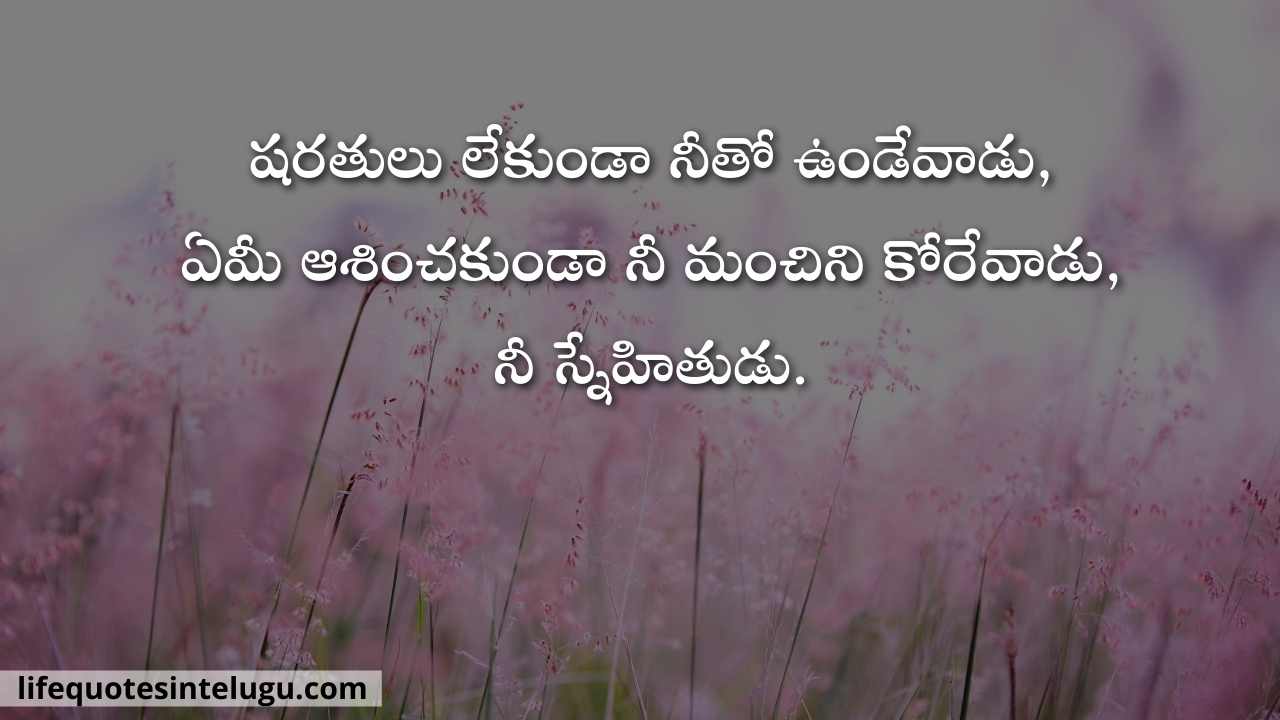 Friendship Quotes In Telugu