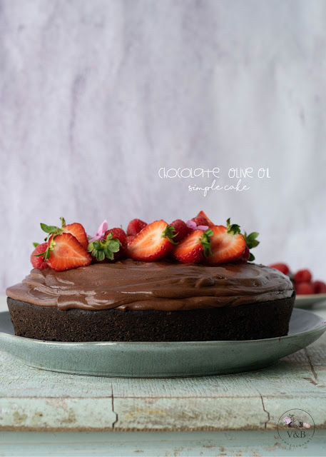 chocolate Olive Oil Simple Cake