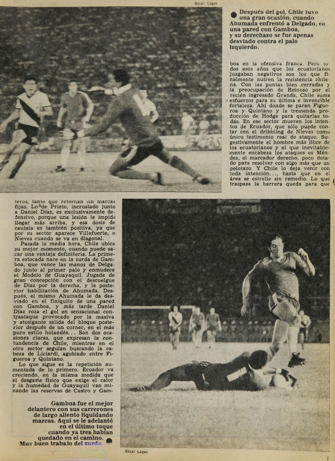 Partidos de la Roja [27/02/1977] EcuadorChile 01
