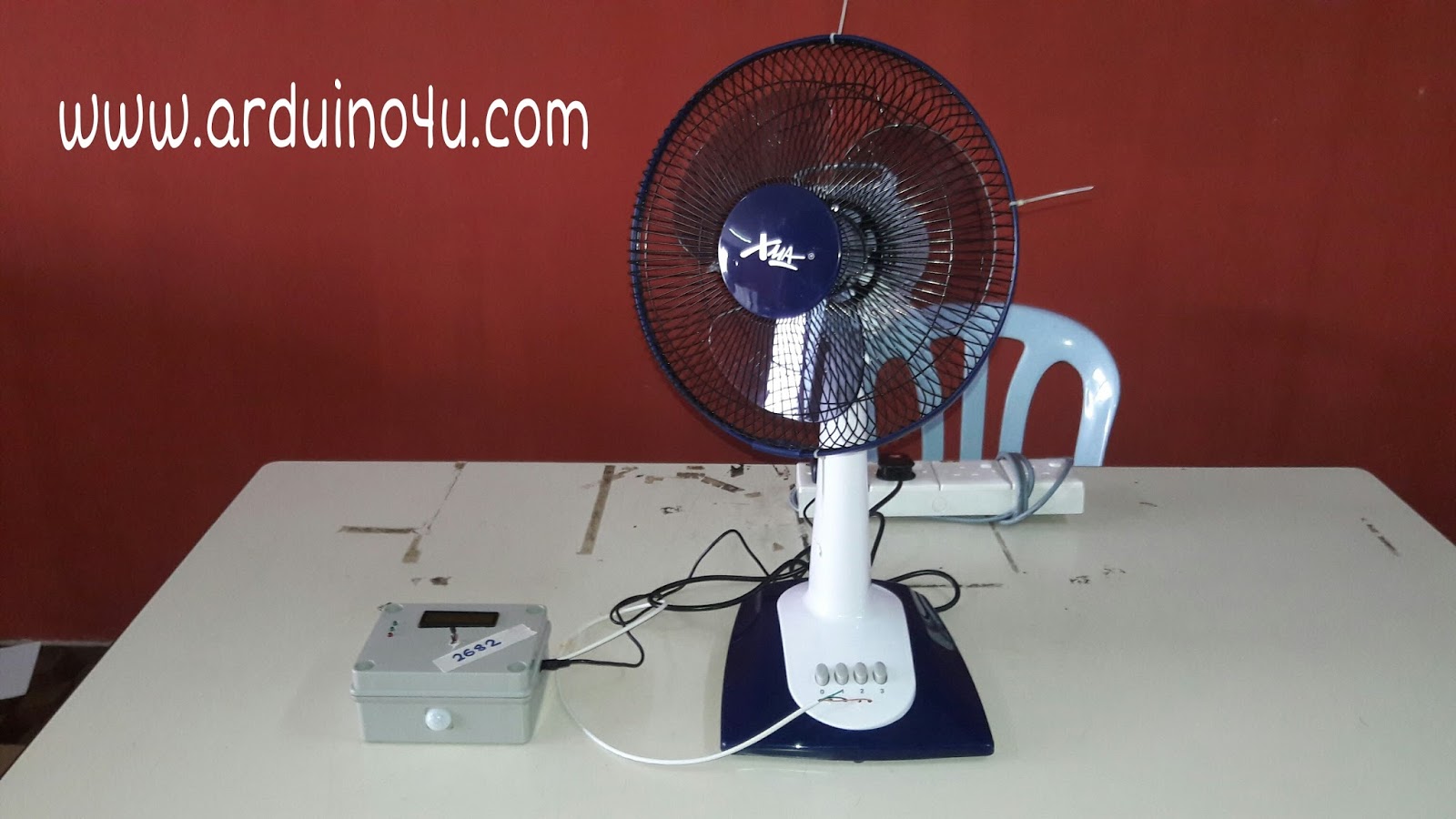 Projek Elektronik 194Smart Fan With PIR