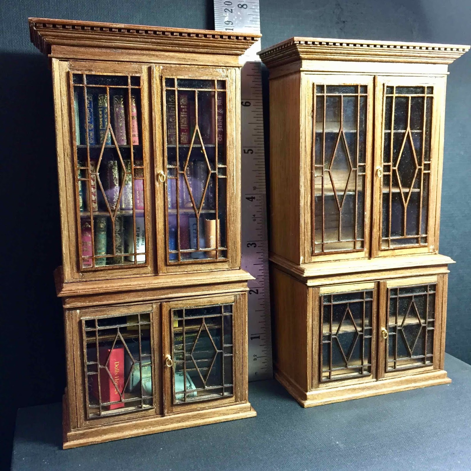 Matching bookcases by Gradus Ulfman