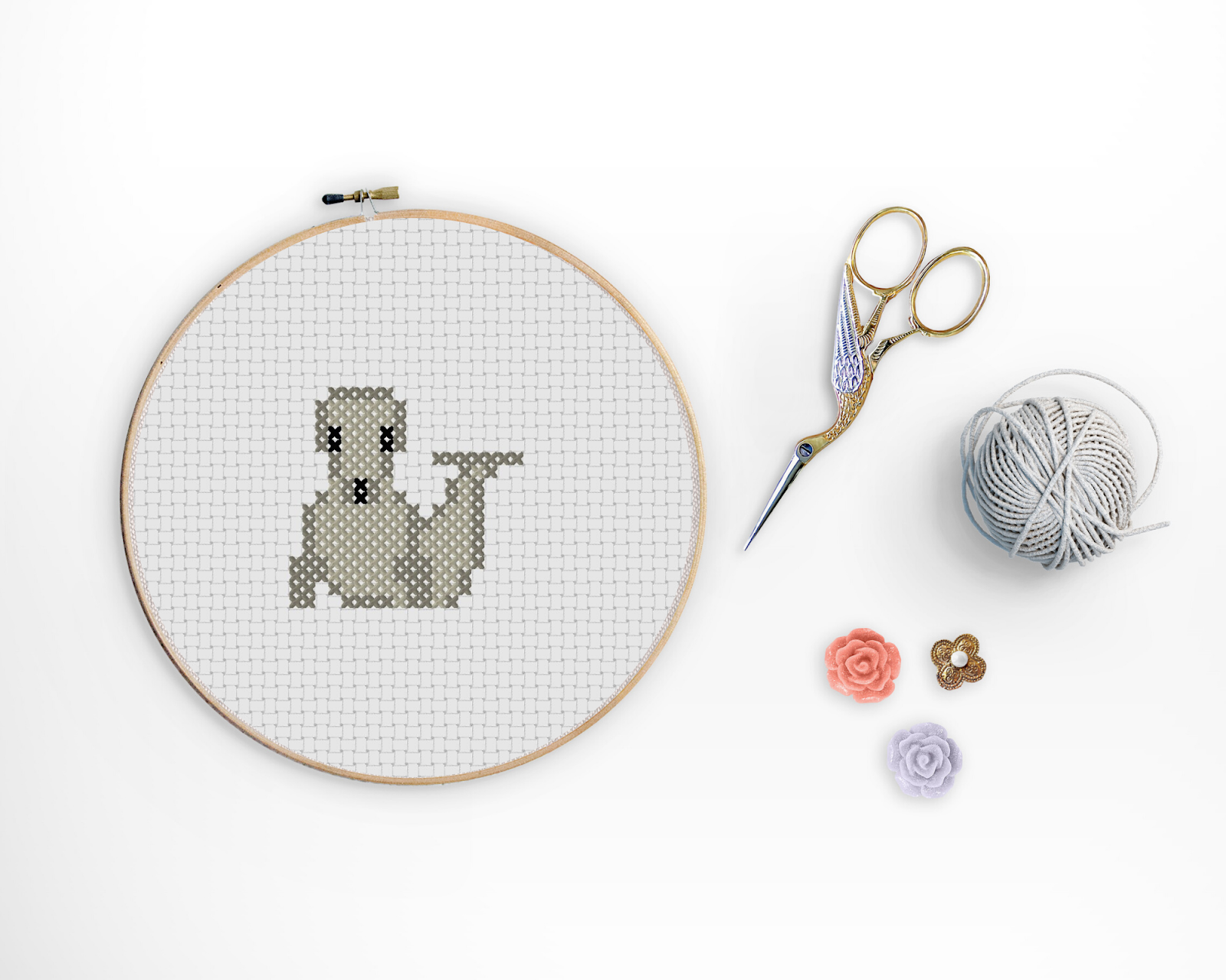 Seal Cross Stitch Pattern