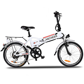 Ancheer Power Plus FOLDING Electric Mountain Bike, image, review features & specifications