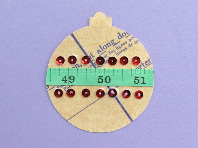 Crafty Christmas Bauble Tutorial: Make a Sewing-Themed Ornament for Your Tree! Waiting for the glue to dry