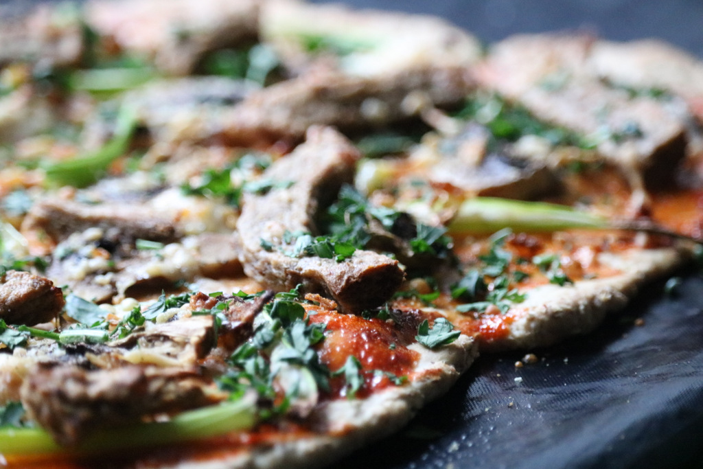 Recipe Vegan Cheesy Vegetable + 'Meat' Pizza • Of Beauty And Nothingness By Heather Nixon