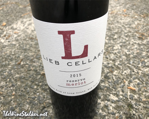 Lieb Cellars Reserve Merlot 2015