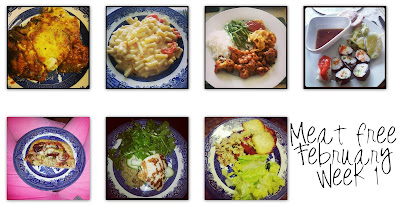 Meat free February week 1 Vegetarian for a month February 2013