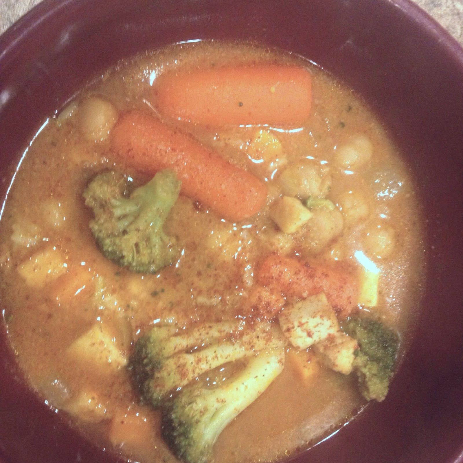 Easy Peasy slow cooker african vegetable stew