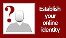 establish an online identify, create a powerful online identity