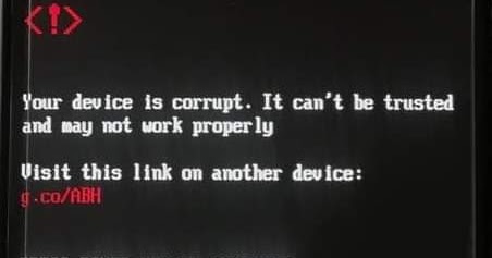 Android system on your device is corrupted. Your device is corrupt что делать. your device is corrupt перевод. this device is corrupt. your device is corrupt it can&#039;t be trusted and may not work properly.