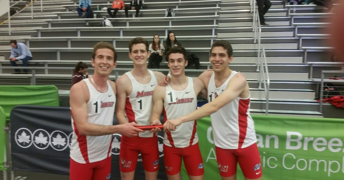Marist Running Fastrack Last Chance Men's 4x800 relay qualifies for IC4As