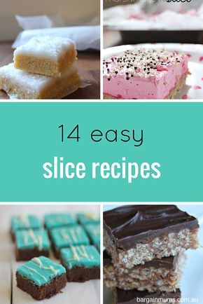 14 EASY SLICE RECIPES - Easy Food Recipes