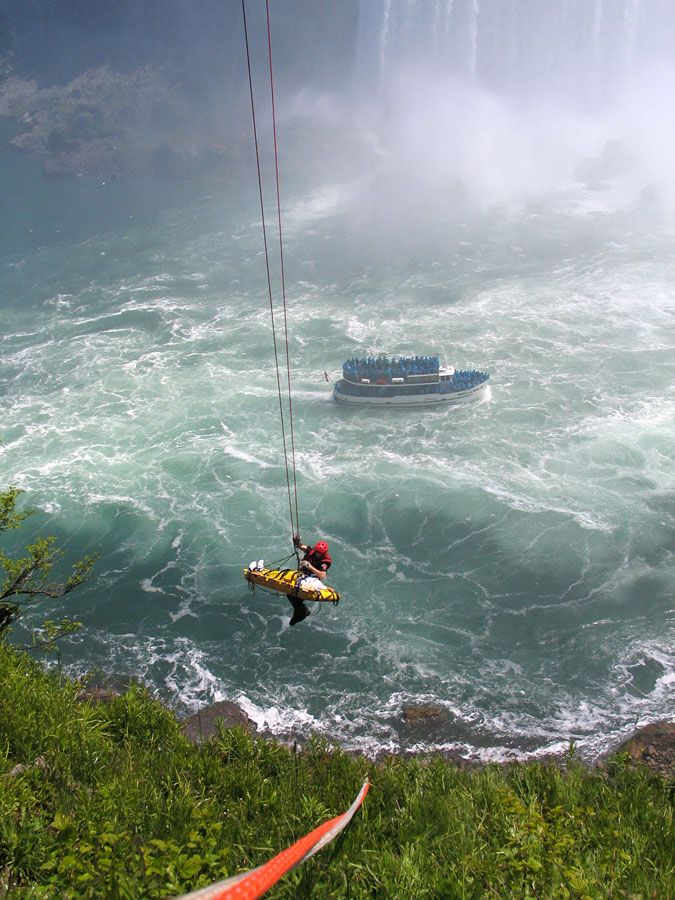 Natural Wonders A Man Miraculously Survived After Jumping In Niagara Falls