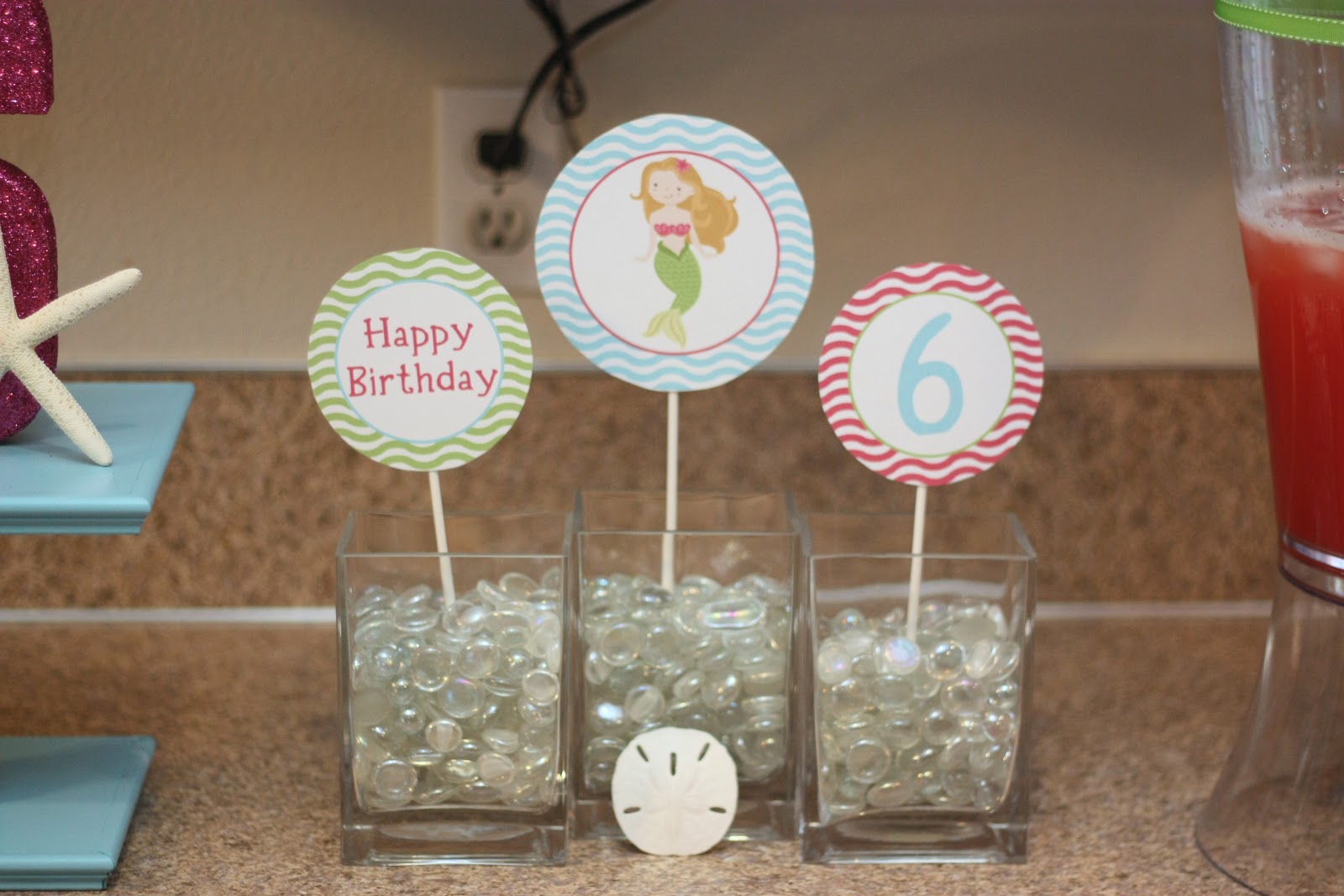 5M Creations: Mermaid Printable Party Package
