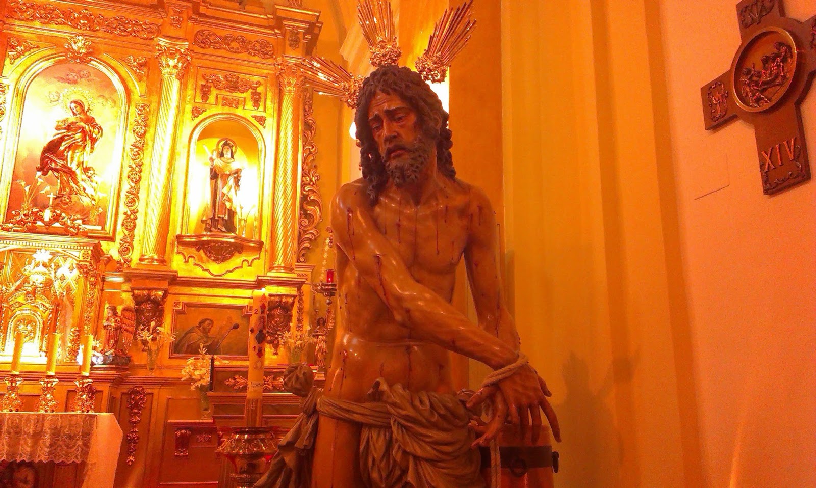 Stmo Cristo del Silencio en su Flagelación