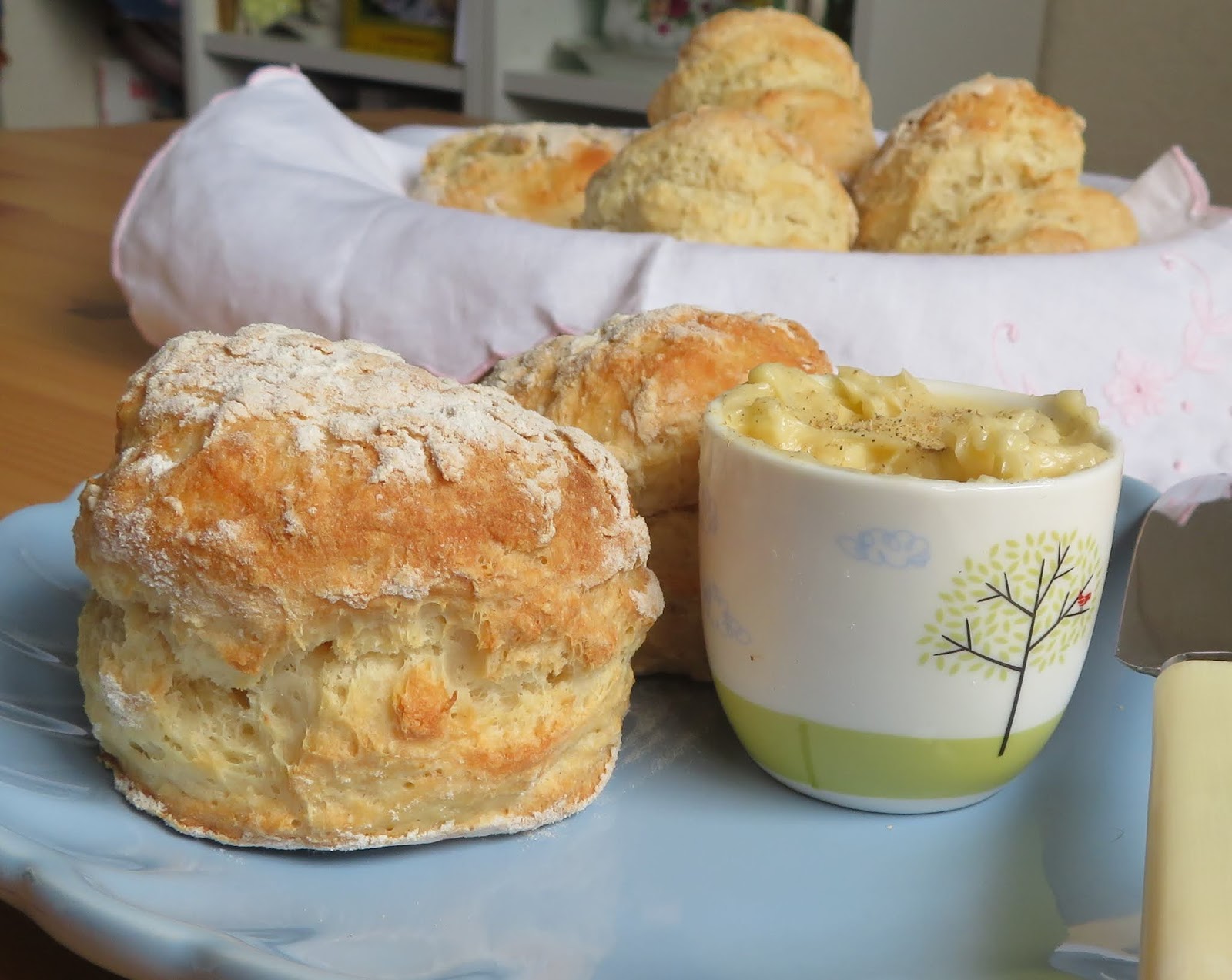 Yogurt Biscuits & Honey Cardamom Butter The English Kitchen