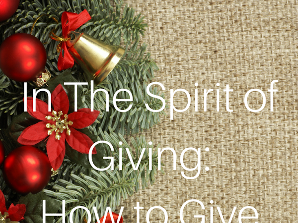 In The Spirit of Giving: How to Give Back to the Community