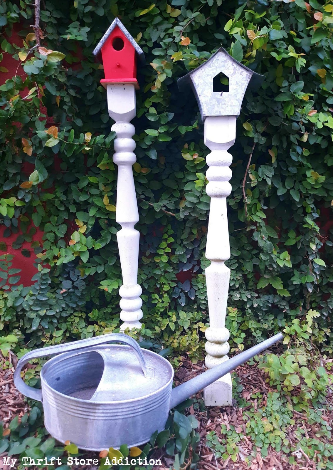 DIY baluster birdhouse