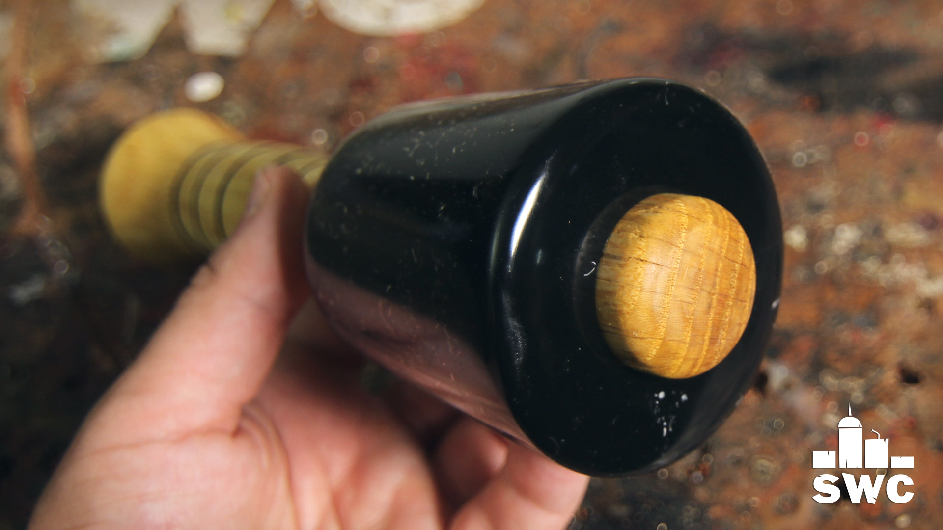 scrap wood city How to make a mallet out of aluminium, epoxy resin and mulberry wood