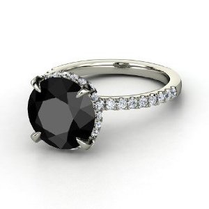 Design Wedding Rings Engagement Rings Gallery: Design Round Black ...