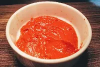 Red colour masala or paste for chicken ghee roast recipe