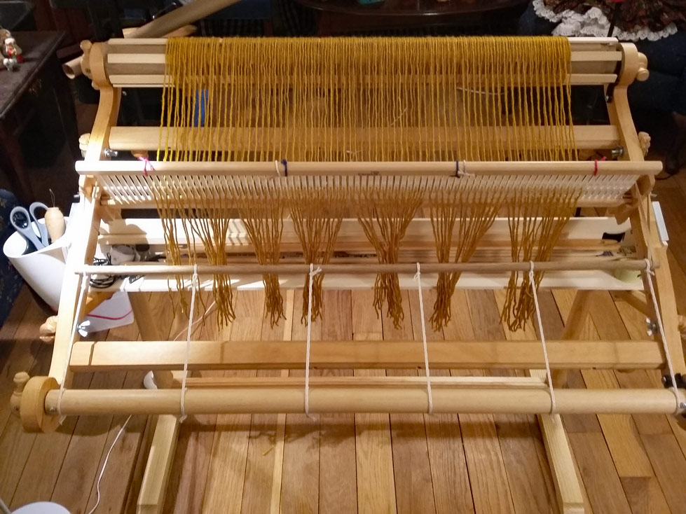 Learning To Weave On A Rigid Heddle Loom A Simple Tip When Warping a Rigid Heddle Loom