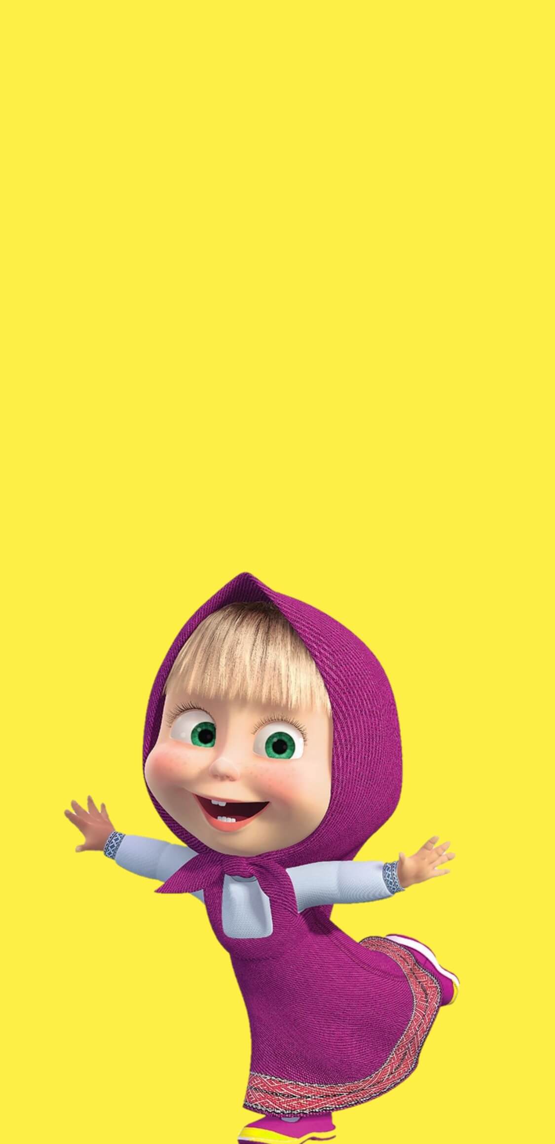 خلفيات ماشا والدب للهواتف الذكية wallpapers macha w dob