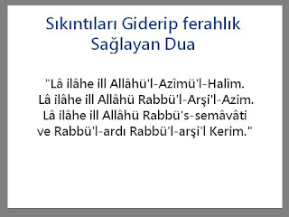 Sifa Ayetleri Ve Dualari Sikintilari Giderip Ferahlik Sagalayan Dua